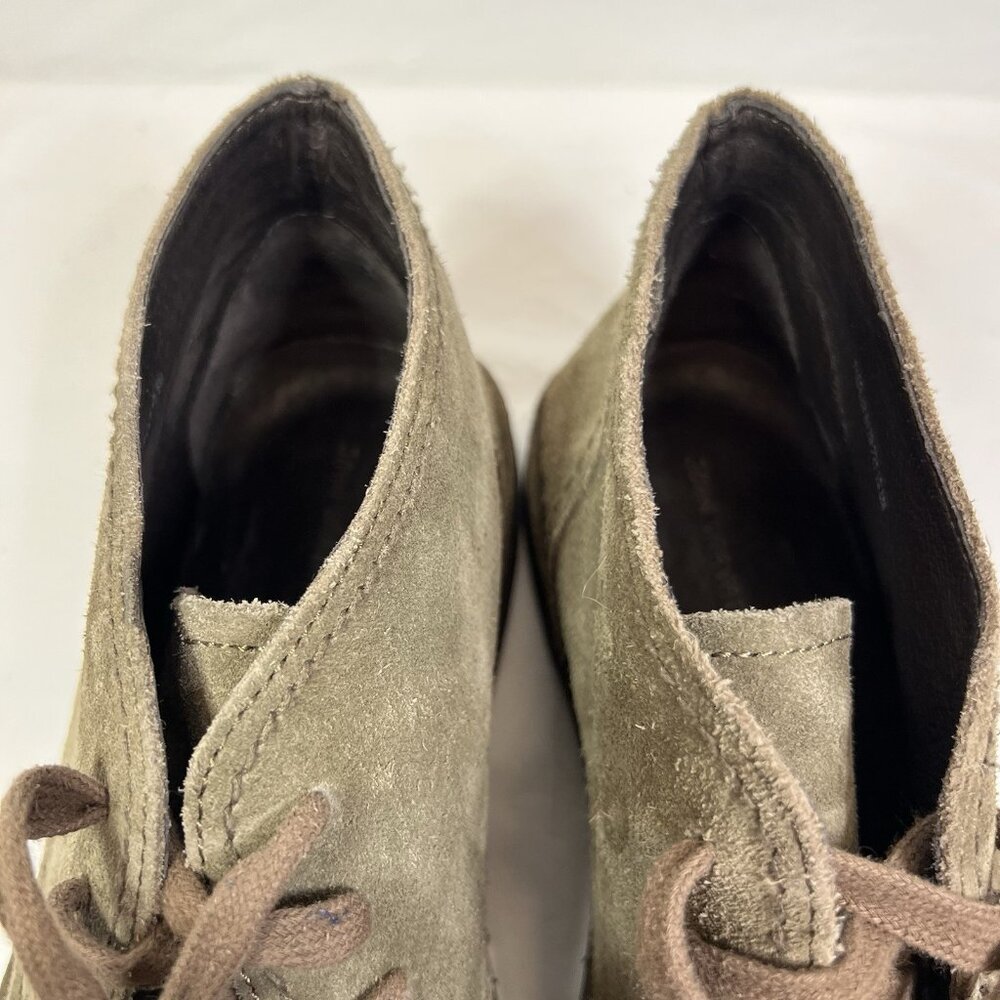 John Varvatos Boots Mens US 10.5 EU43 Tan Suede Ankle Desert Chukka Casual - Picture 10 of 11